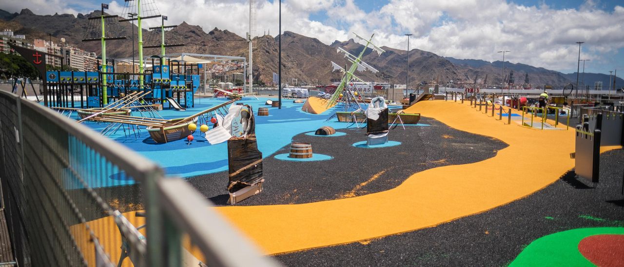 Parque infantil de La Gesta, en Santa Cruz.