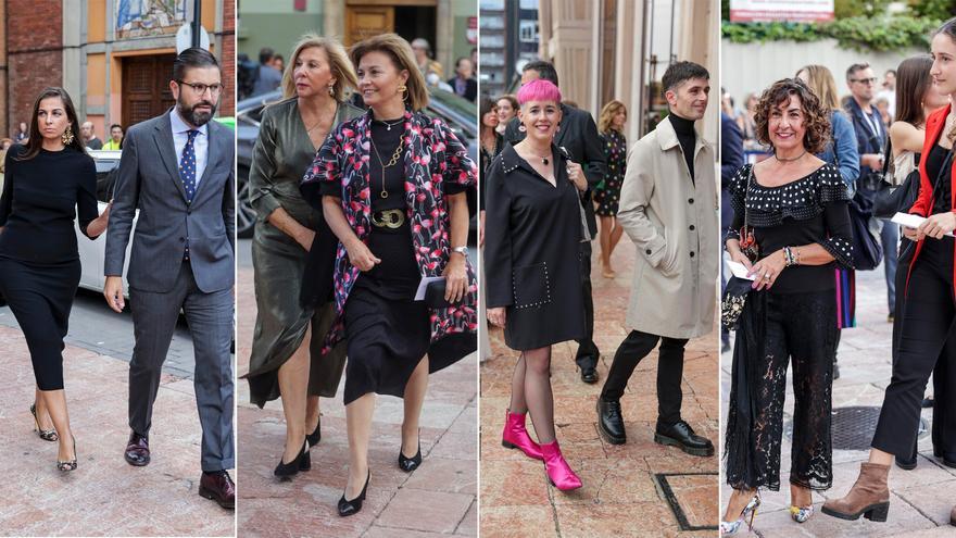 EN IMÁGENES: Así fue la entrada de los invitados al concierto de los Premios en Oviedo