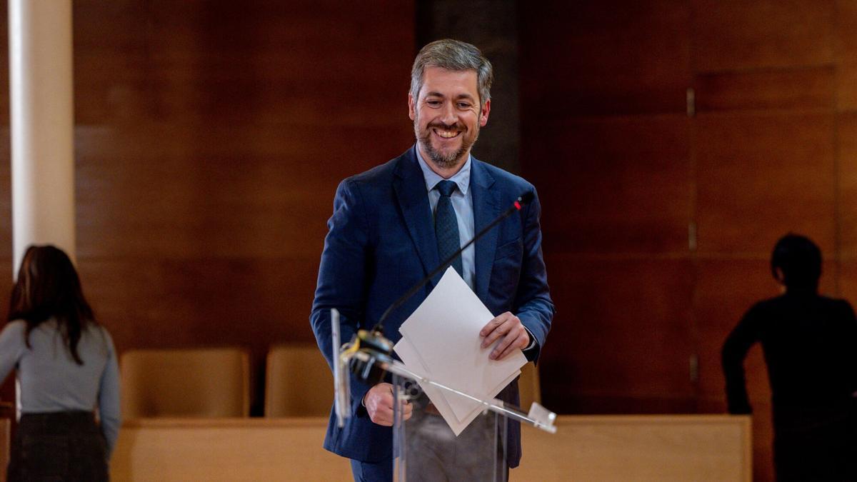 El consejero de Presidencia de la Comunidad de Madrid, Miguel Ángel García Martín.
