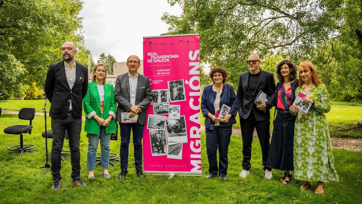 Sanmartín respondió a Verea en el marco de la presentación de la nueva temporada de la Real Filharmonía de Galicia