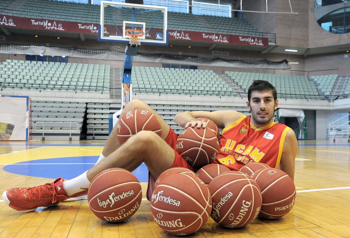 José Ángel Antelo, en el UCAM Murcia.