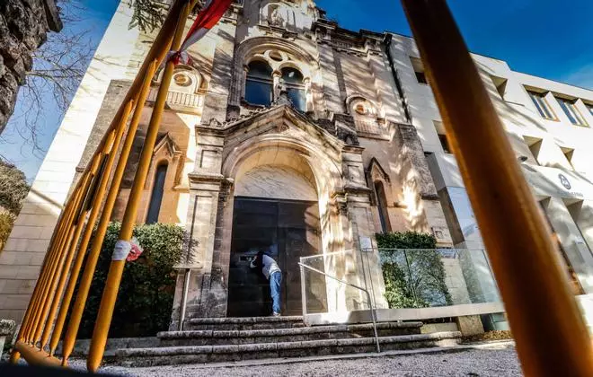Obras de rehabilitación en la ermita de la Font Roja
