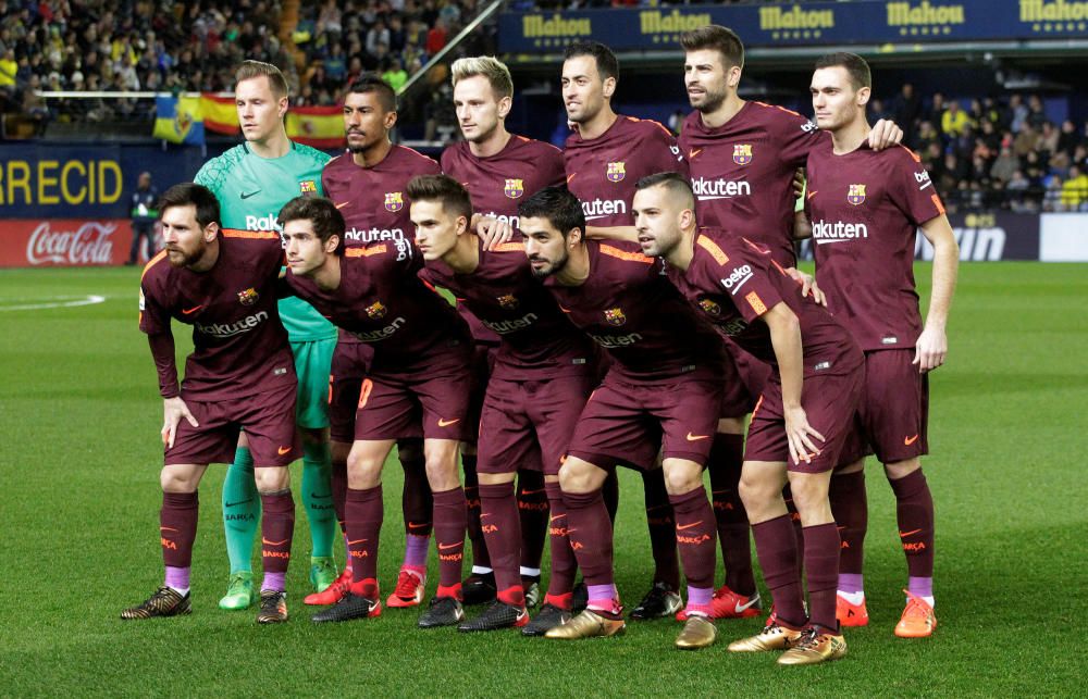 Les millors imatges del Vila-real - Barça (0-2)