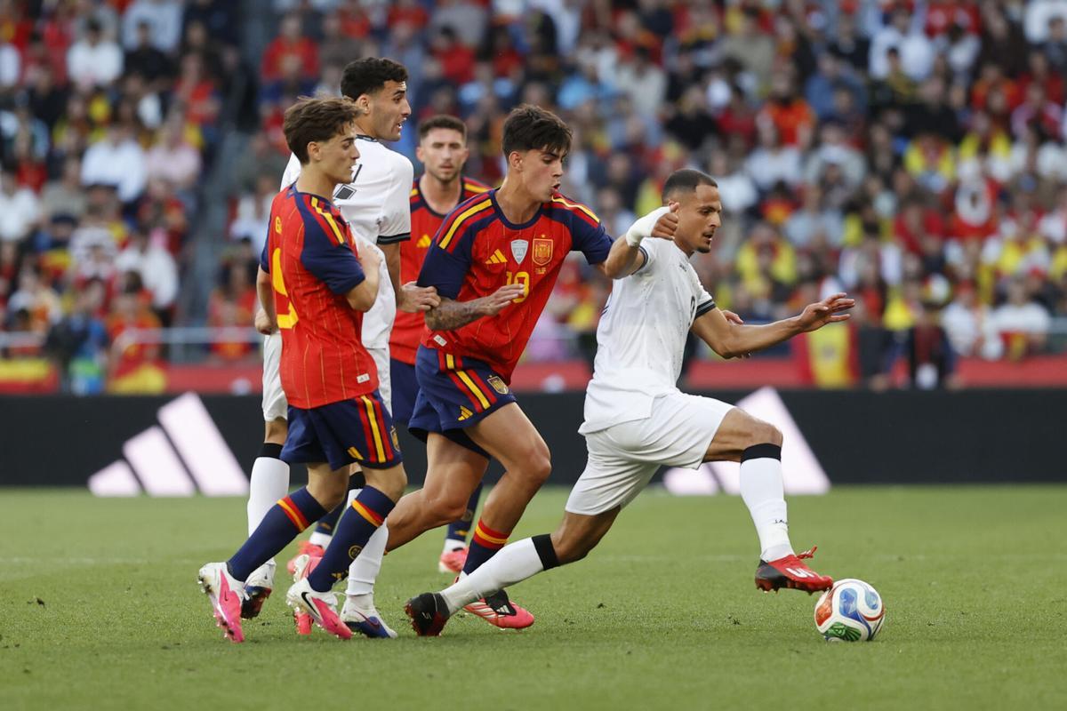 Amistoso de selecciones: España - Irak, en imágenes.