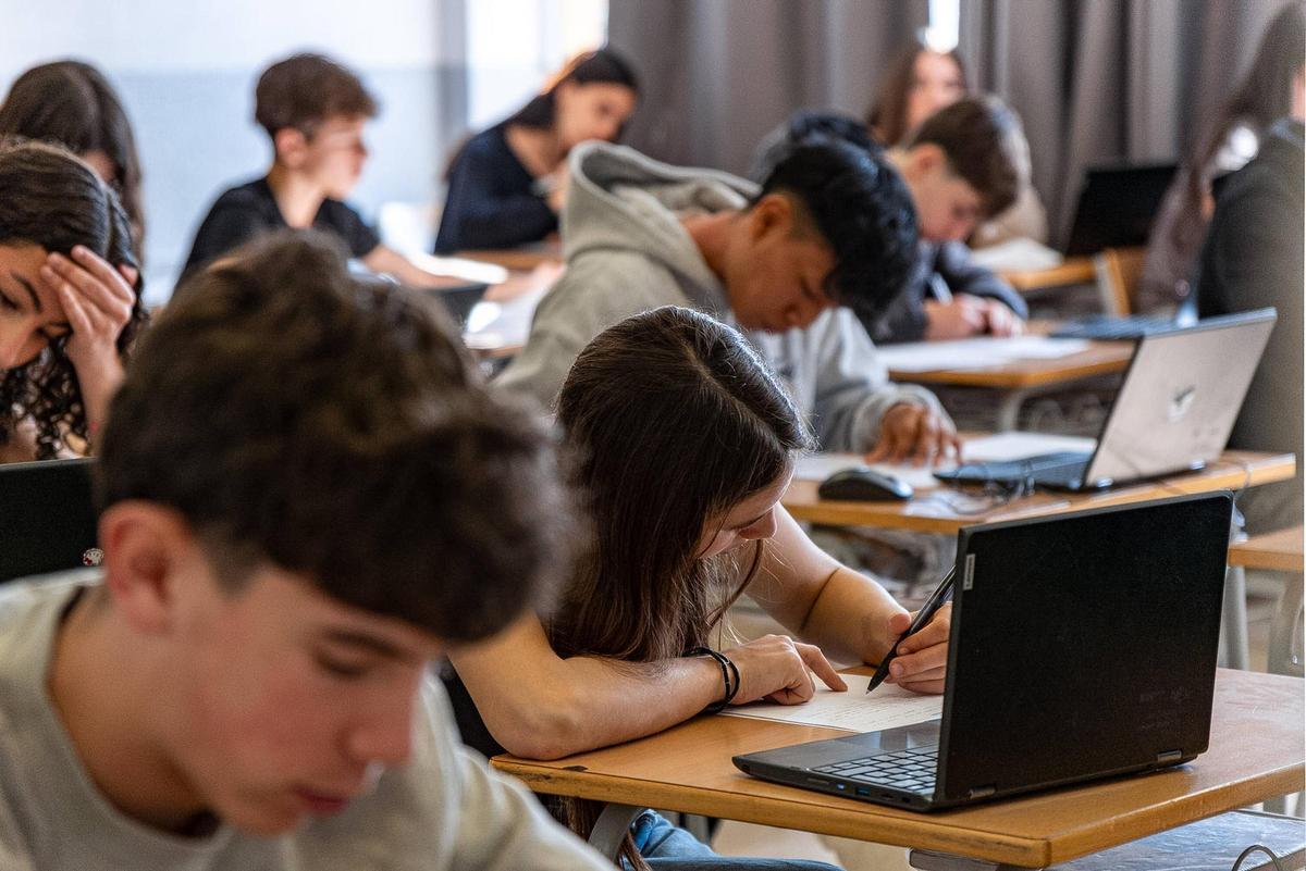 Alumnado catalán de 4º de ESO, este curso 2026-2027.