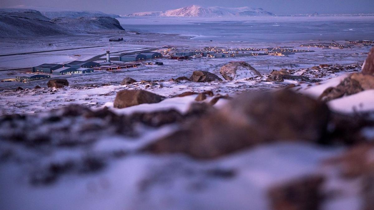 Base aérea de Thule, en Groenlandia.