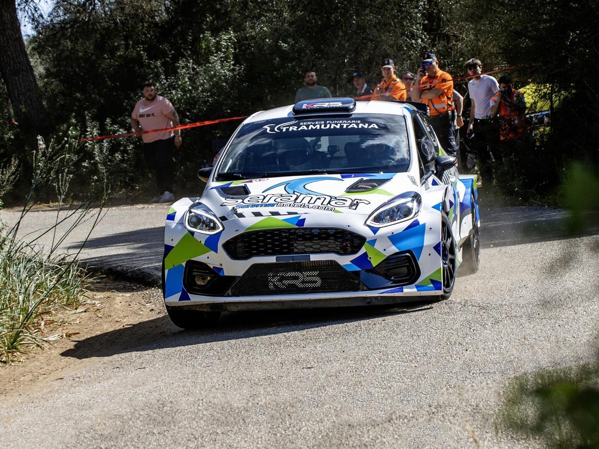 Rallysprint Ciutat de Llucmajor. David García y Rudy Hensen volvían a la cmpetició y fueron terceros con su Ford Fiesta Rallye2