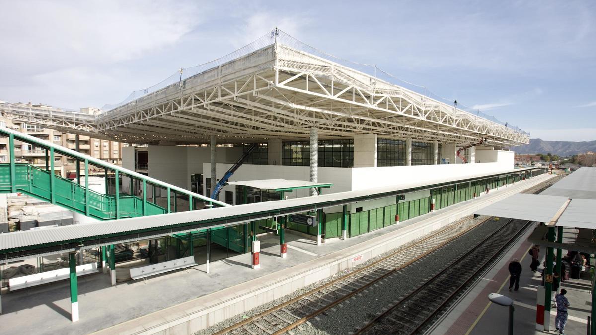 Así luce la nueva estación de Renfe en Murcia