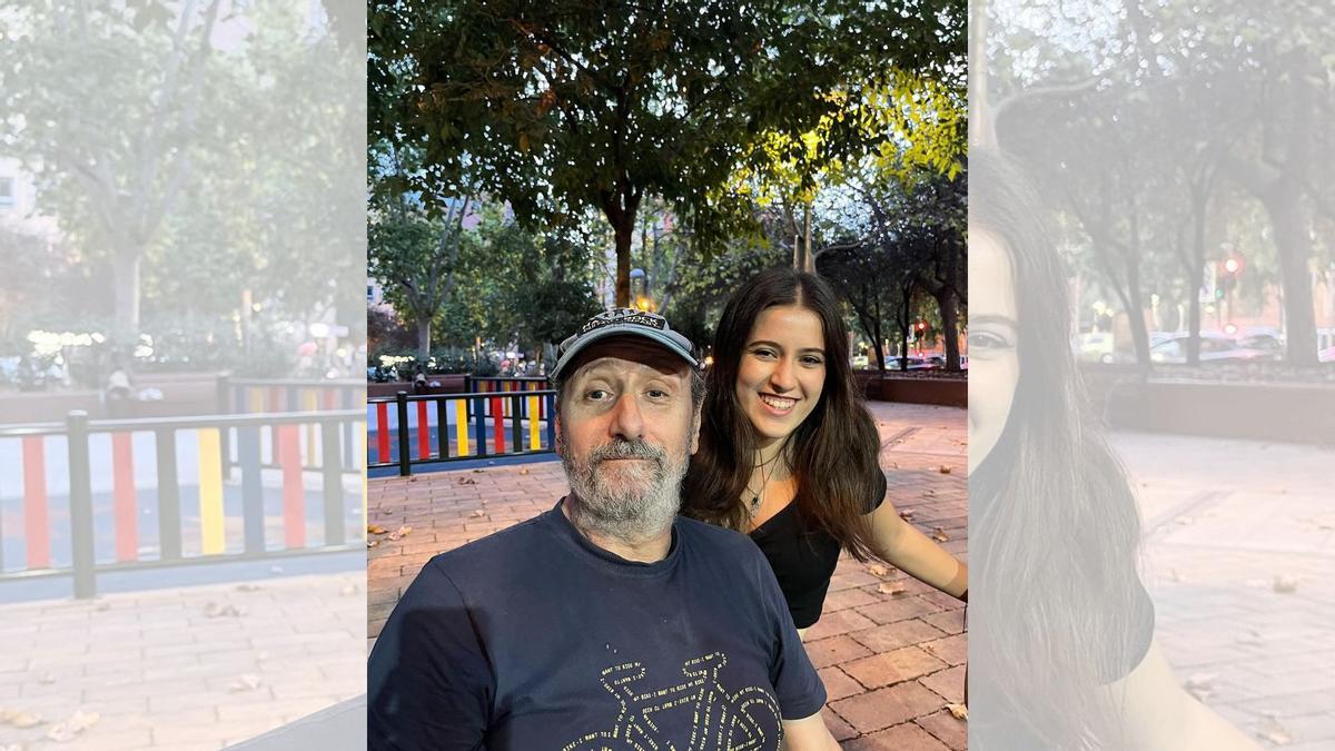 La hija de José Luis Gil ha publicado una foto con su padre