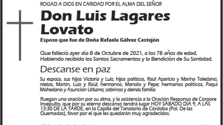 Luis Lagares Lovato