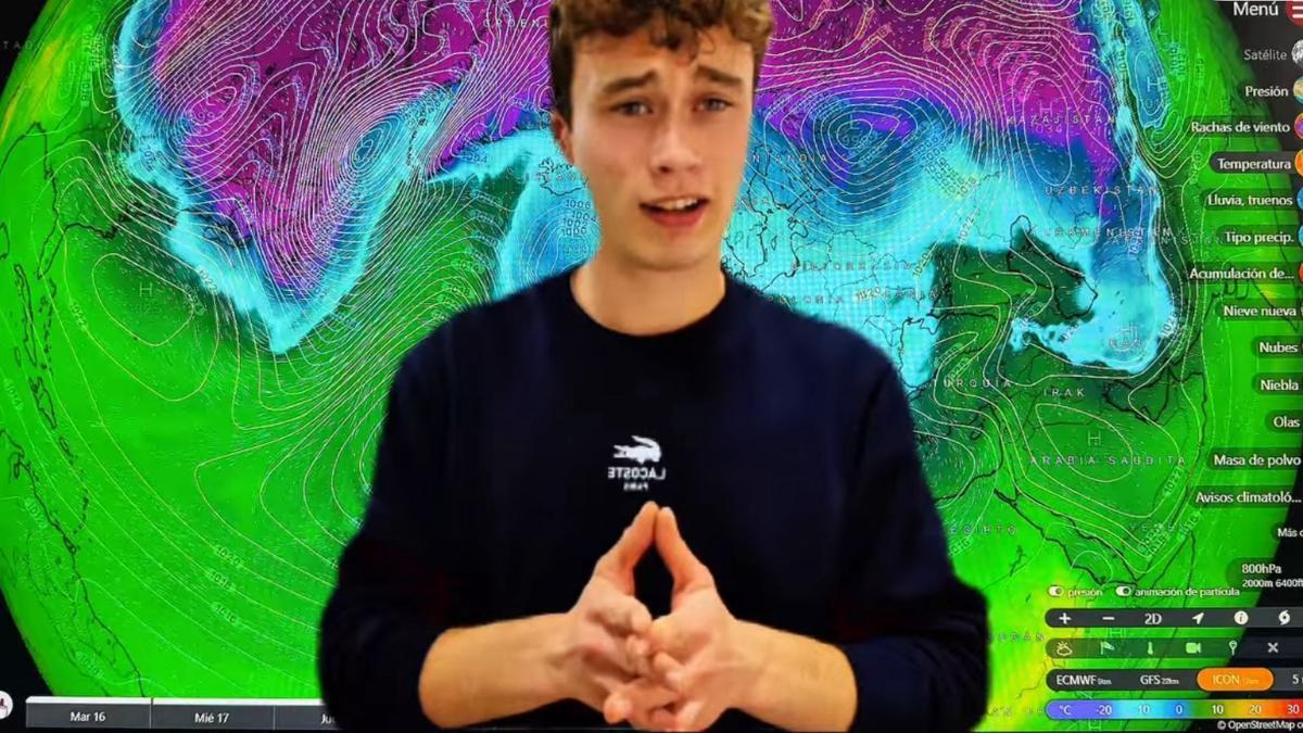 Jorge Rey adelanta las nevadas en España para las Fiestas de Navidad.