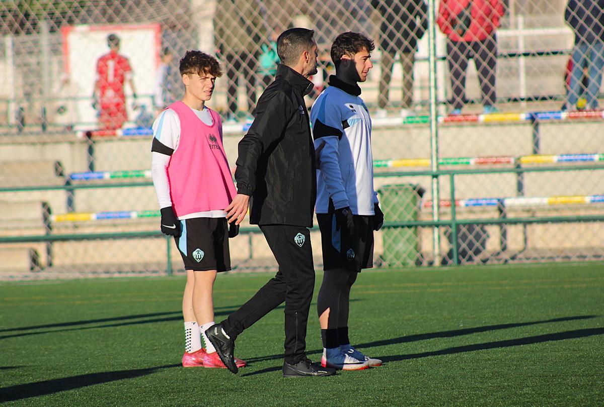 Óscar Albiol durante un entrenamiento.