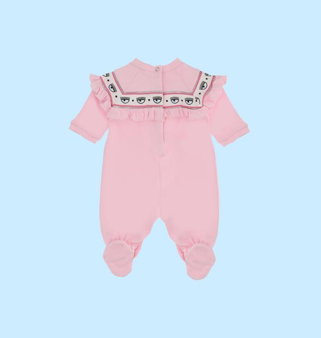 Body de bebé rosa con volante, de Chiara Ferragni Collection