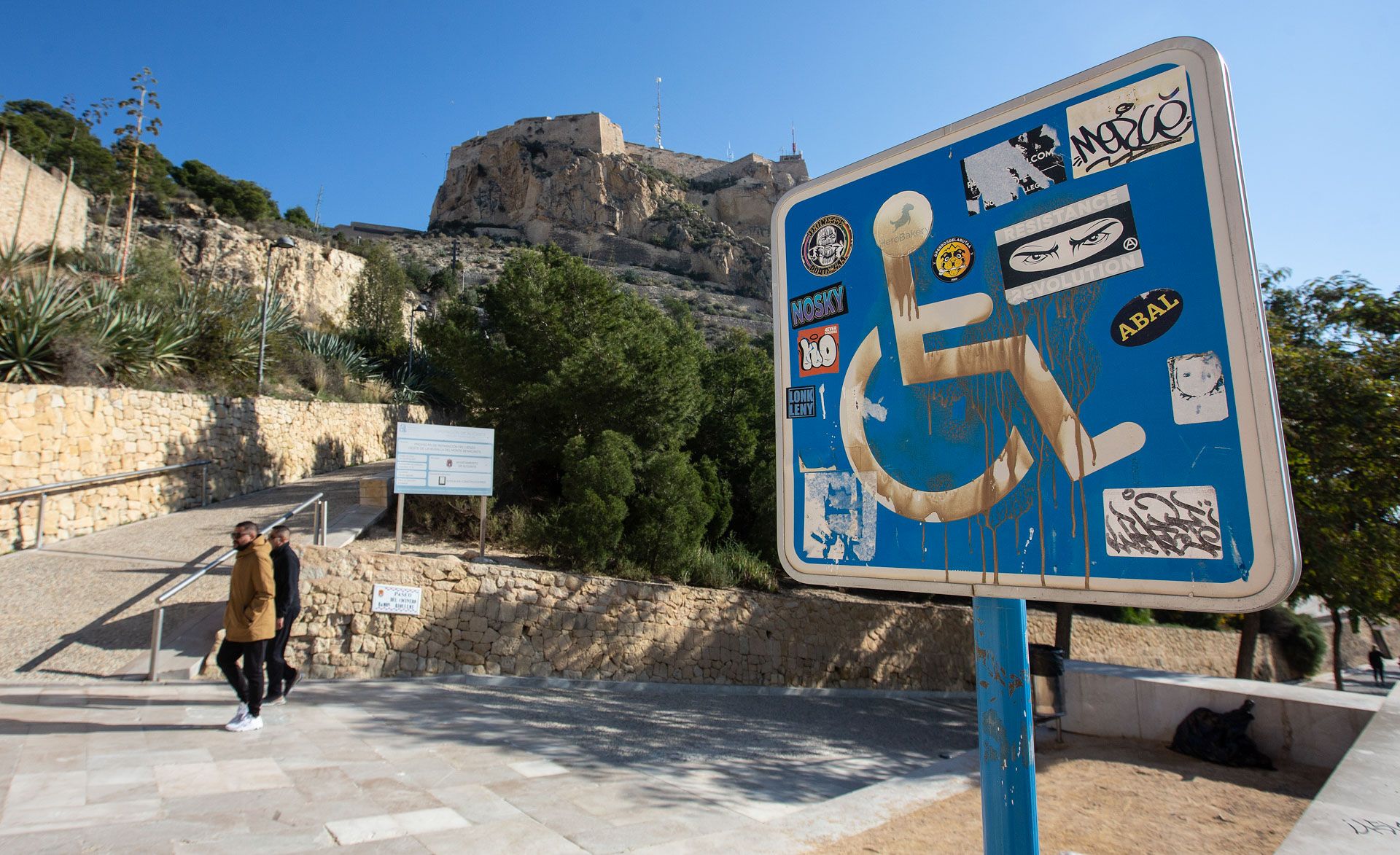 Mal estado del parque de  La Ereta