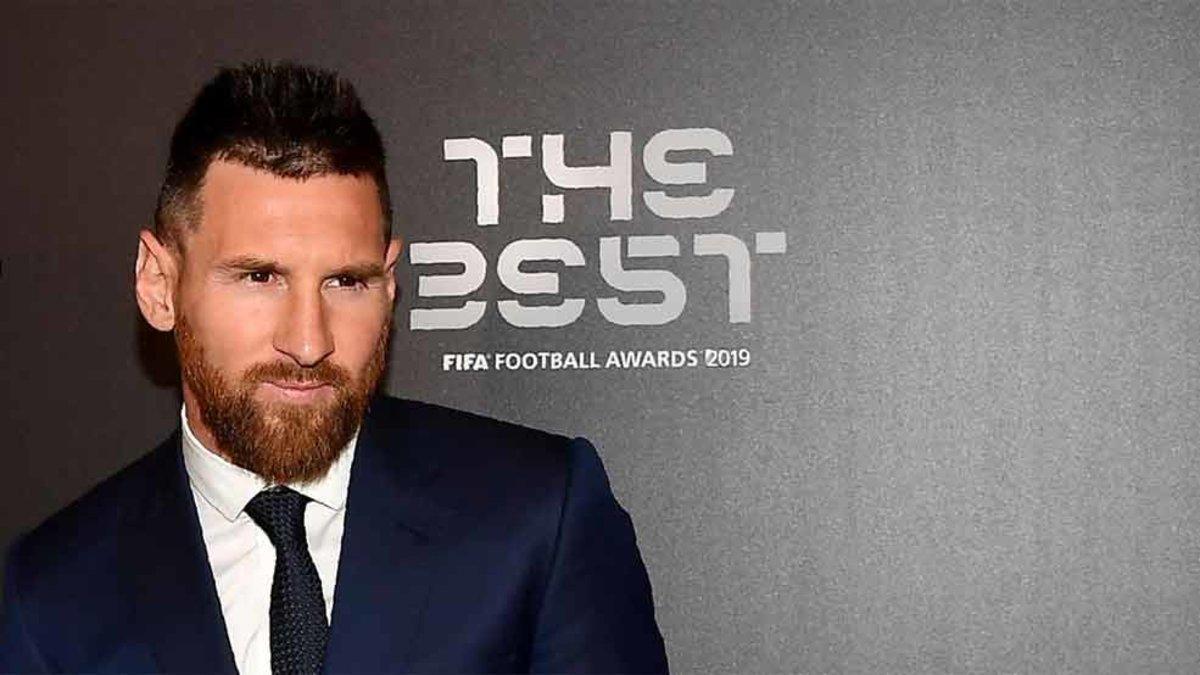 Messi fue el gran protagonista del The Best