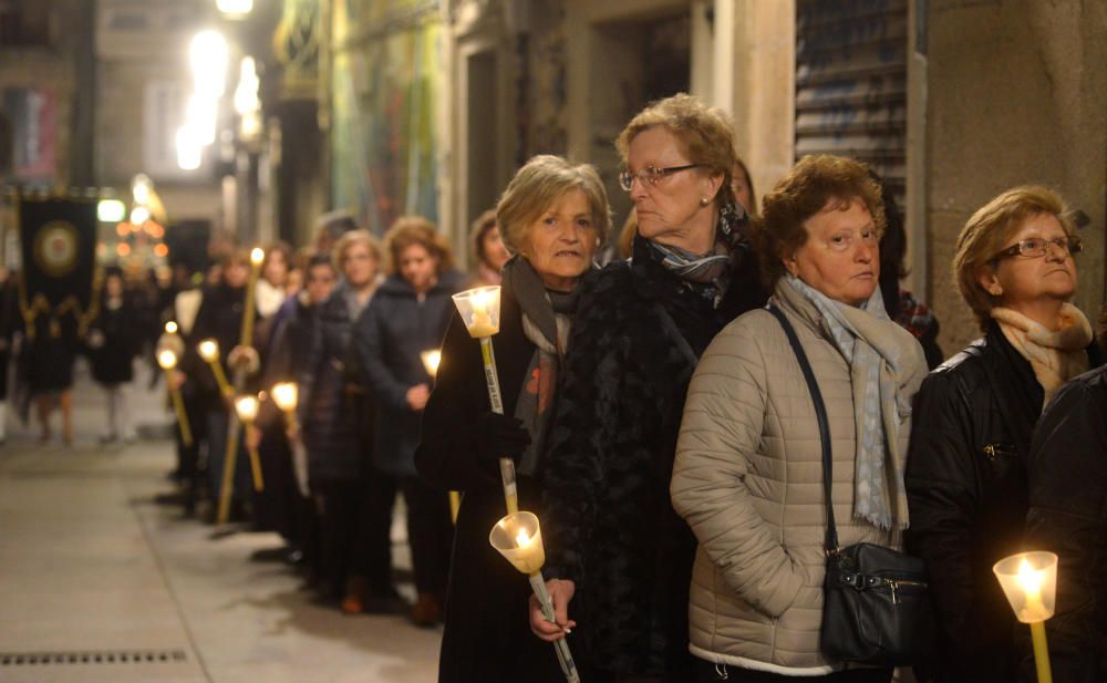 La procesión del Martes Santos en Pontevedra // Gustavo Santos