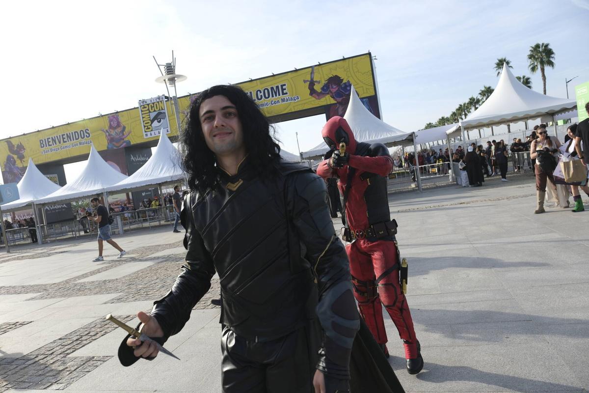 Primer día de San Diego Comic Con en Málaga, el 1 de octubre de 2026