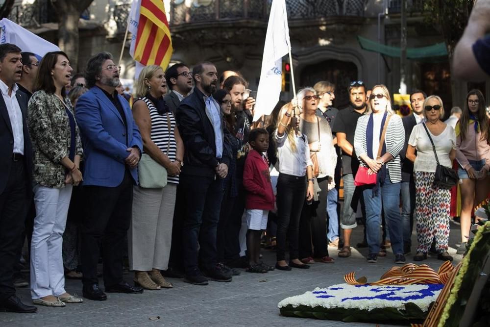 La Diada de l'11 de setembre a Catalunya