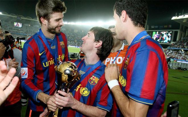 El FC Barcelona ganó el Mundial de Clubes 2009 ante el Estudiantes