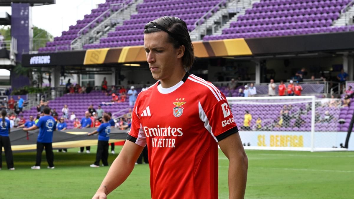 Álvaro Carreras, jugador del Benfica
