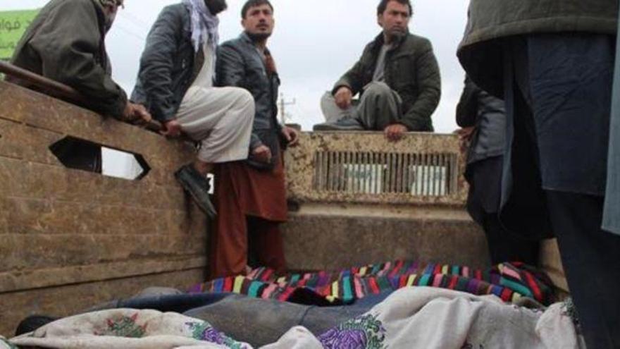 Diez niños asesinados durante un bombardeo aéreo de EEUU en Afganistán
