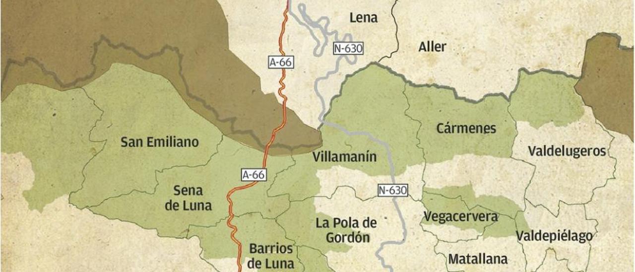 Los osos pasan de forma regular sobre la autopista del Huerna, afirman los expertos