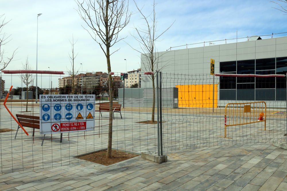 Inauguració de les obres del parc Central