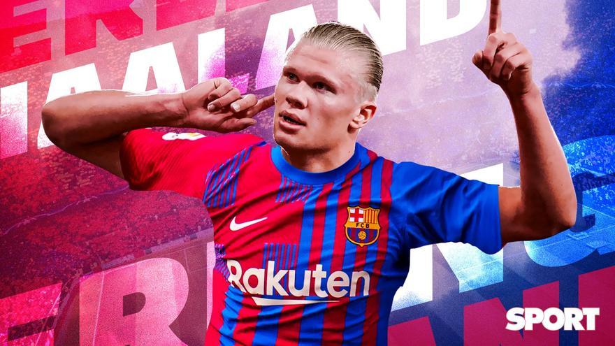 "El Barça está en la 'pole' por Haaland"