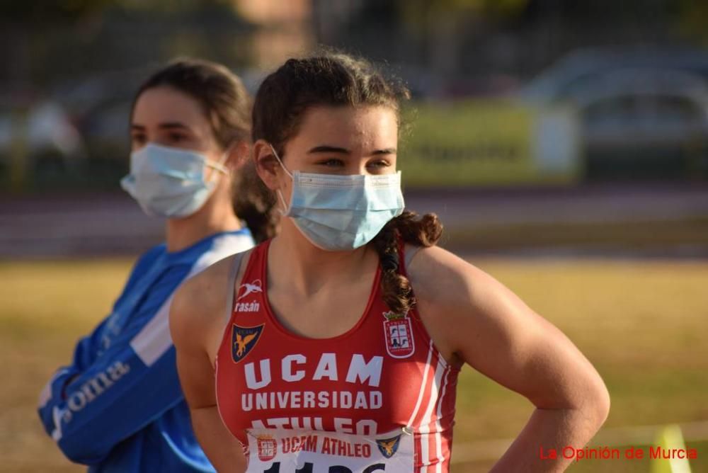 Control federativo de atletismo en Cartagena