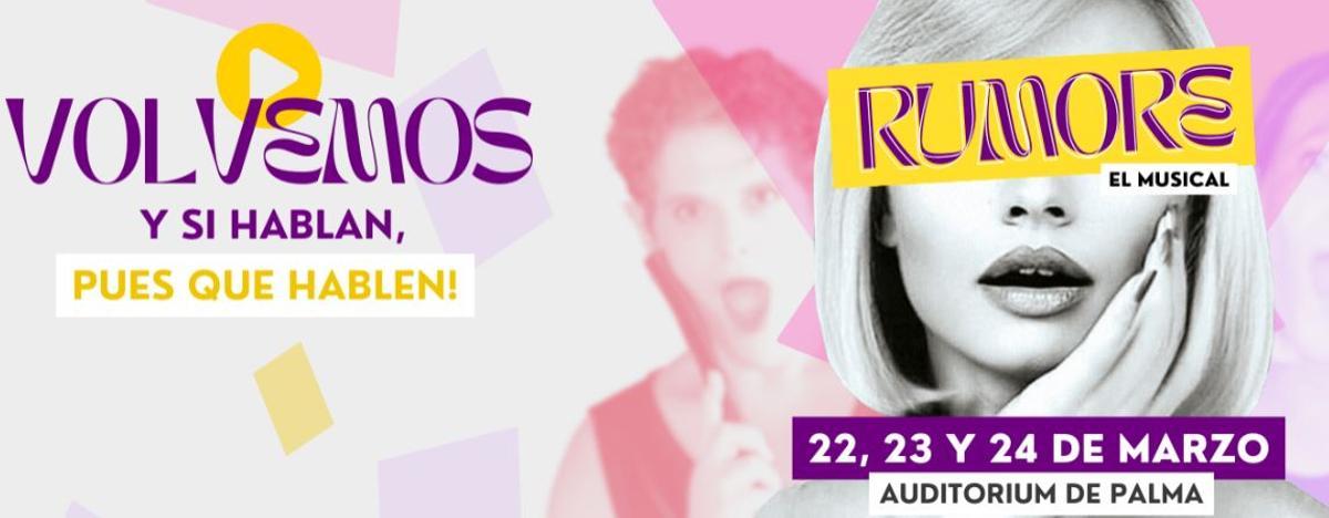 'Rumore, el musical' llega al Auditorium de Palma