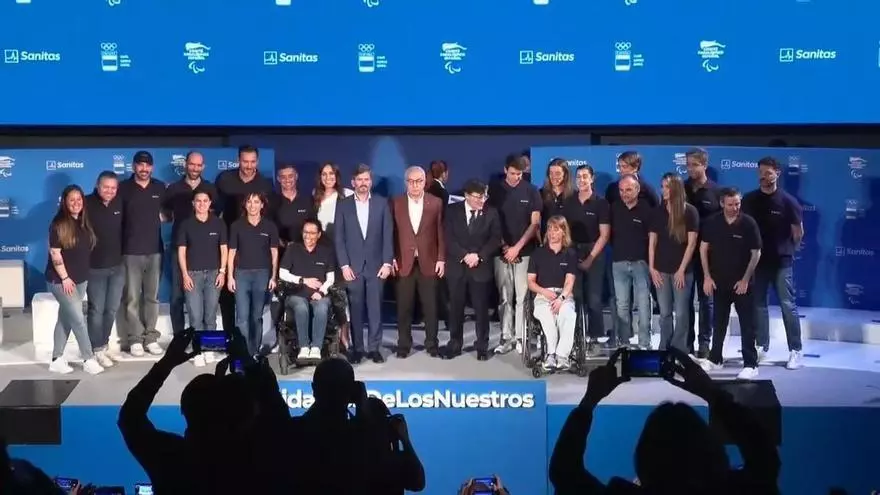 Deportistas olímpicos y paralímpicos "Juntos haciendo historia'