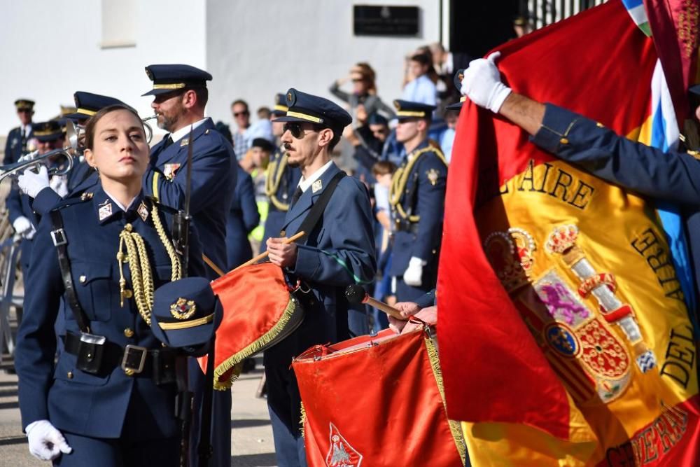 Acto de jura de bandera en la Academia General del Aire