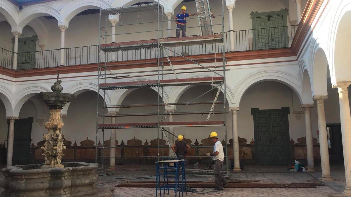 El Ayuntamiento de Écija rechaza el recurso por la obra del patio de Peñaflor