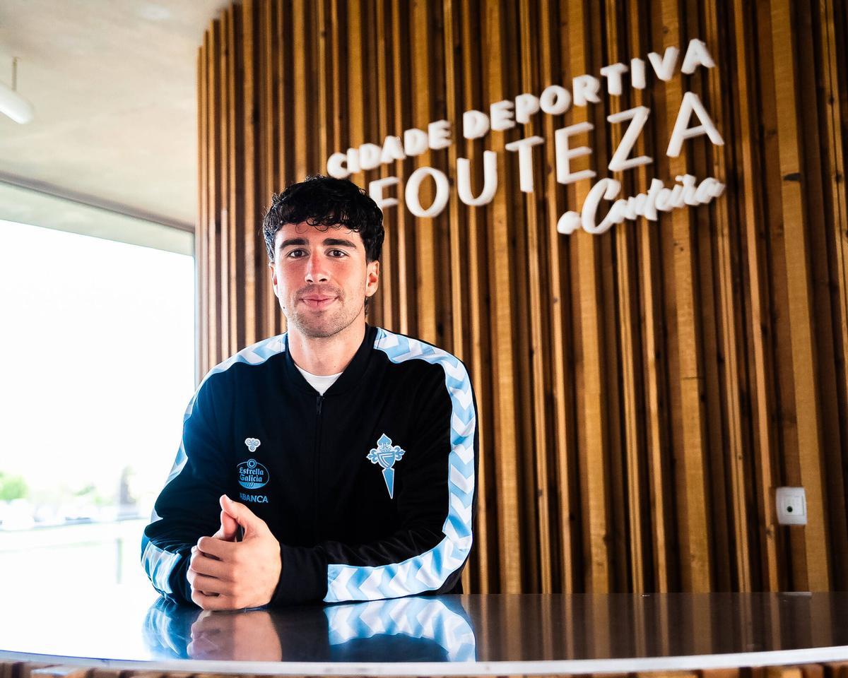 En Afouteza, entrevista a Hugo González, jugador del Celta Fortuna