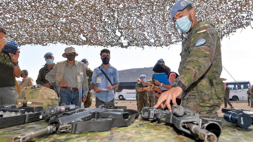 La Brigada 'Canarias' XVI, preparada para su despliegue en el Líbano