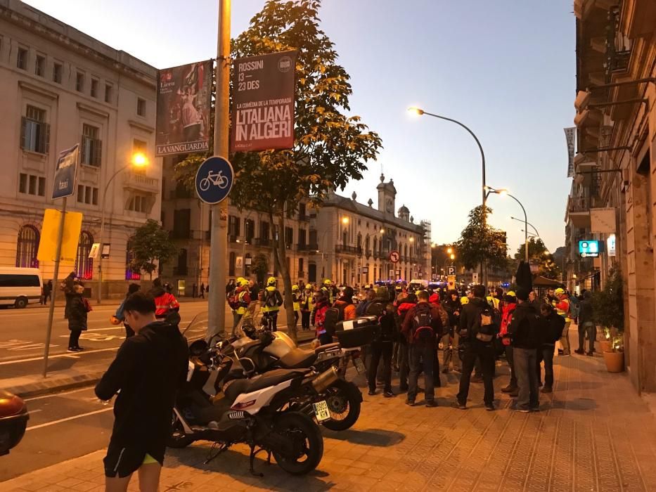 Alrededores de la Llotja de Mar de Barcelona