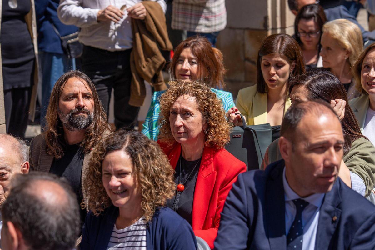 Acto de firma del Pacte Nacional per la Llengua