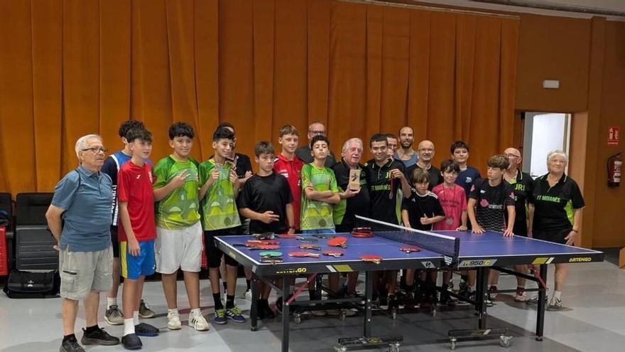 Castellcir acull un Torneig de Tenis Taula marcat pel bon ambient durant la Festa Major