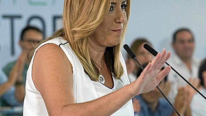 La líder dels socialistes andalusos, Susana Díaz