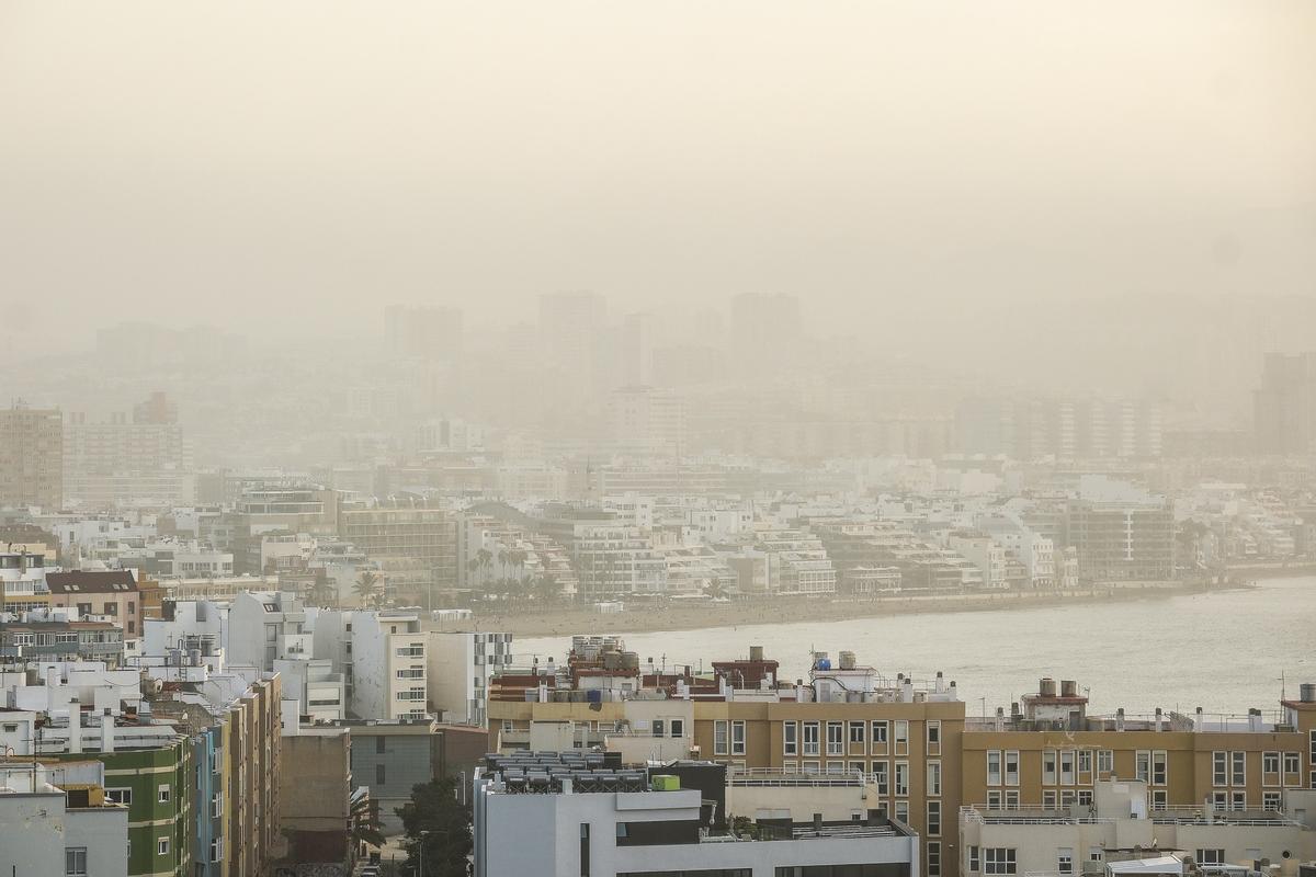 Calima en Gran Canaria (24/11/25)