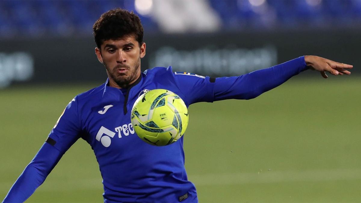 Carles Aleñá, durante un partido del Getafe