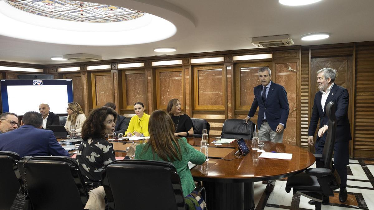 Reunión del Consejo de Gobierno.