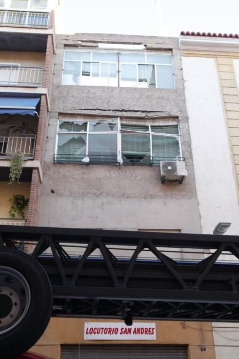 Derrumbe de una casa en Murcia