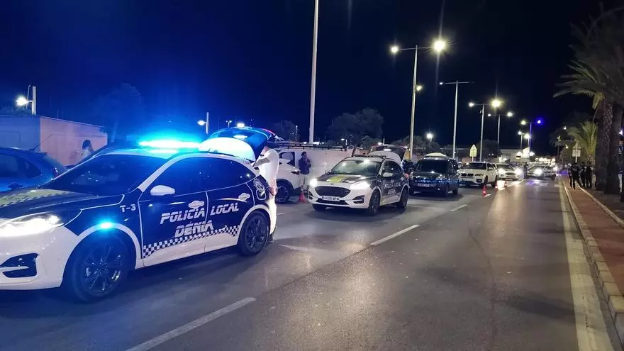Nueve detenidos por una pelea tumultuaria en una discoteca del puerto de Dénia