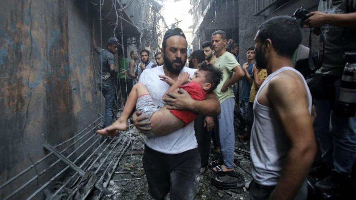 Las mejores imágenes del conflicto en Gaza