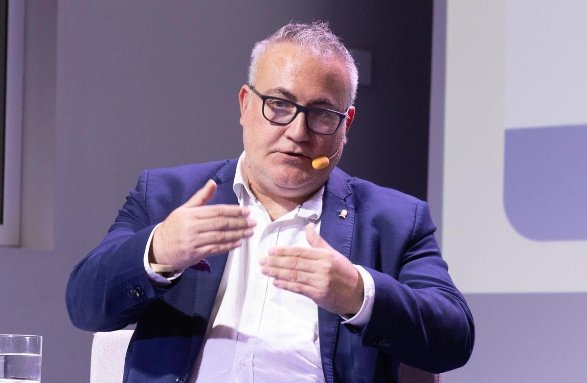 El alcalde de Ibi, Sergio Carrasco