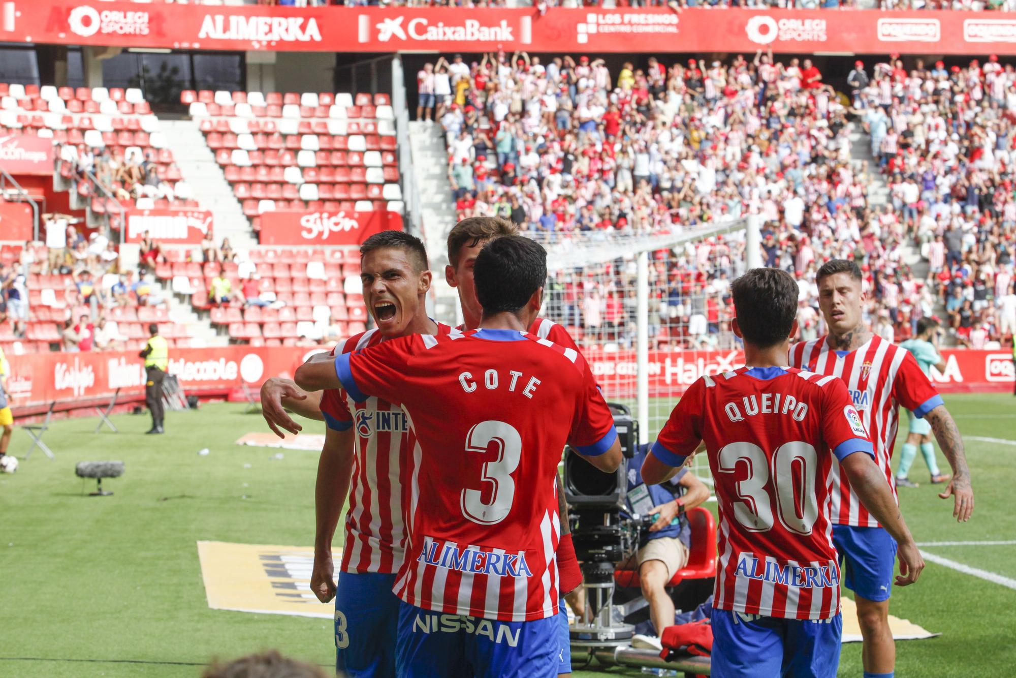 En imágenes: El Sporting se divierte ante el Andorra