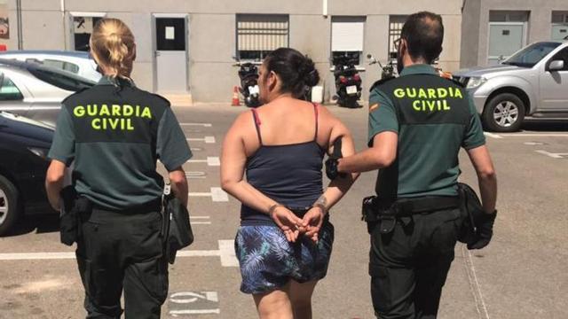La Guardia civil ha detenido a la agresora