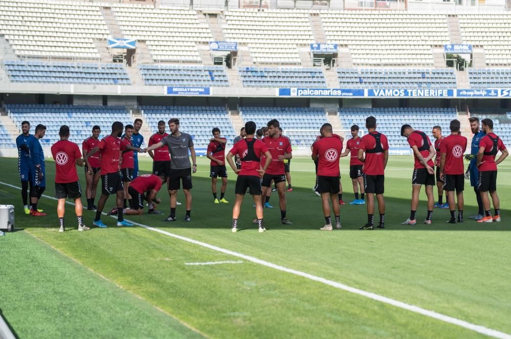 Entrenamiento del CD Tenerife