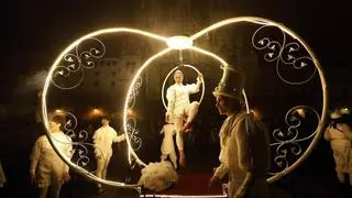 Así inauguró Santiago su Navidad